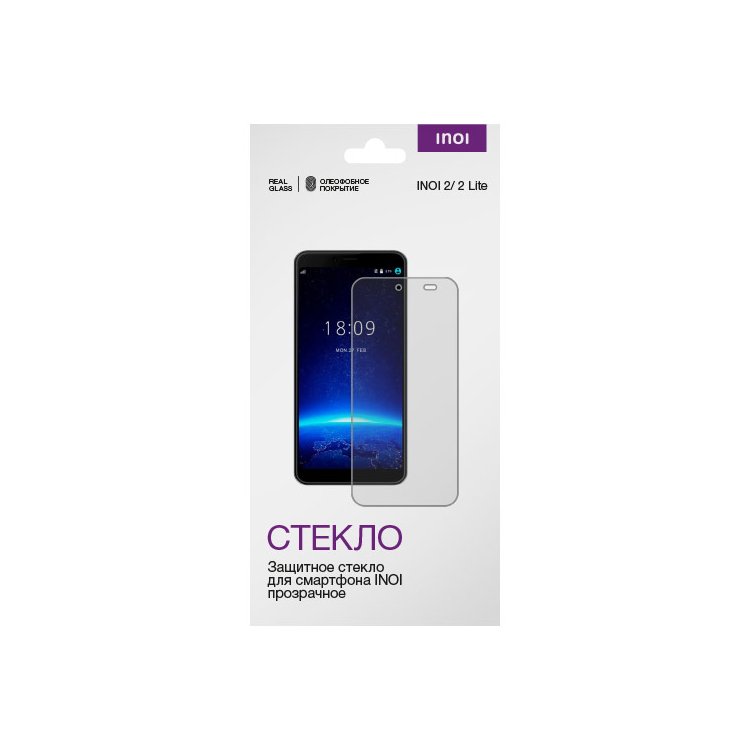 2.5D glass screen protector for INOI 2/2 Lite