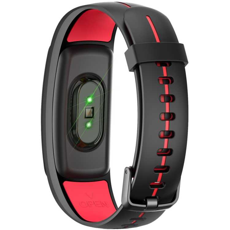 Fitness Bracelet INOI Band Black and Red